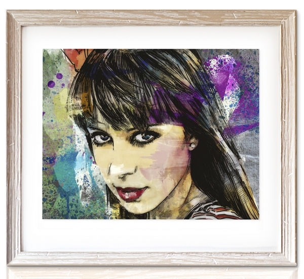 Personalized Pop Art Photo | Watercolor Sketch™ 